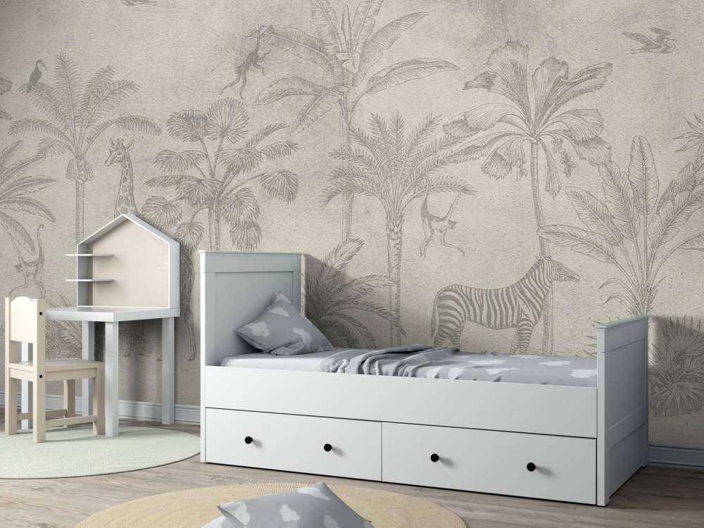 Tropikalne zwierzę dżungla zielony