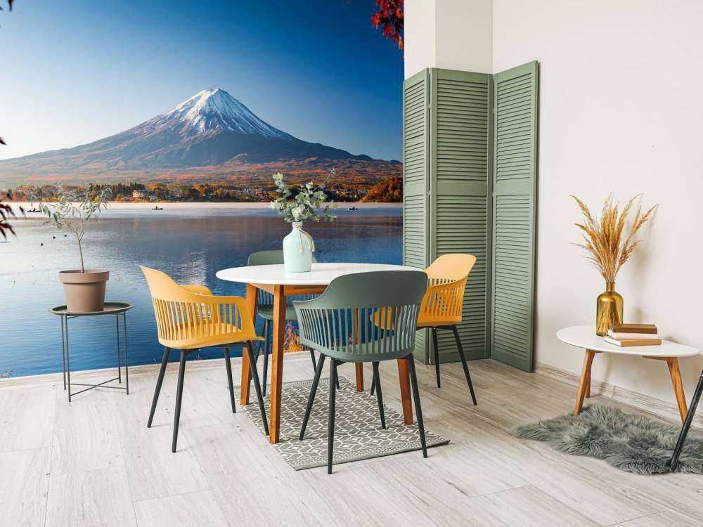 Góra Fuji po południu