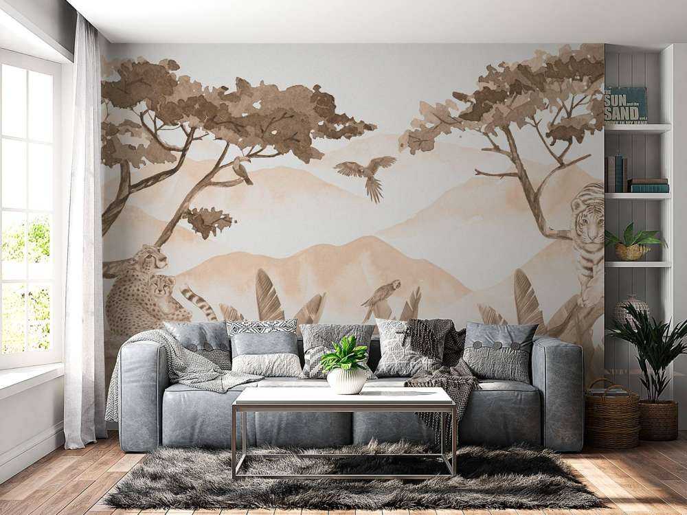 Drapieżniki w dżungli taupe