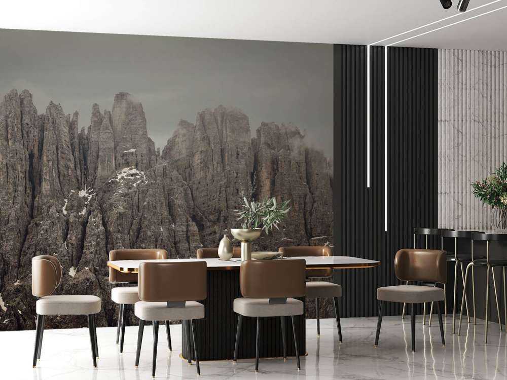 Szczyty górskie w Dolomitach