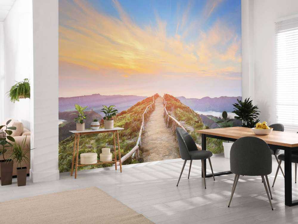 Piękny obszar górski w Portugalii