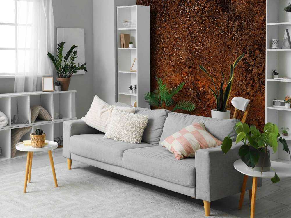 Struktura w kolorze brązowym