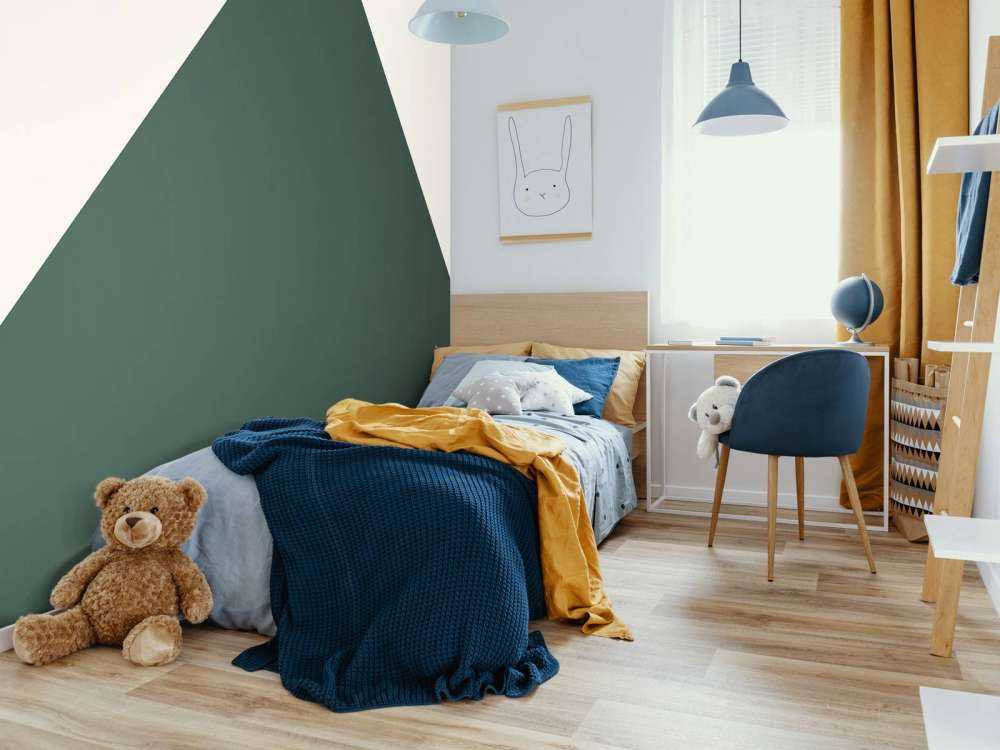 Trójkąt, ciemnozielony