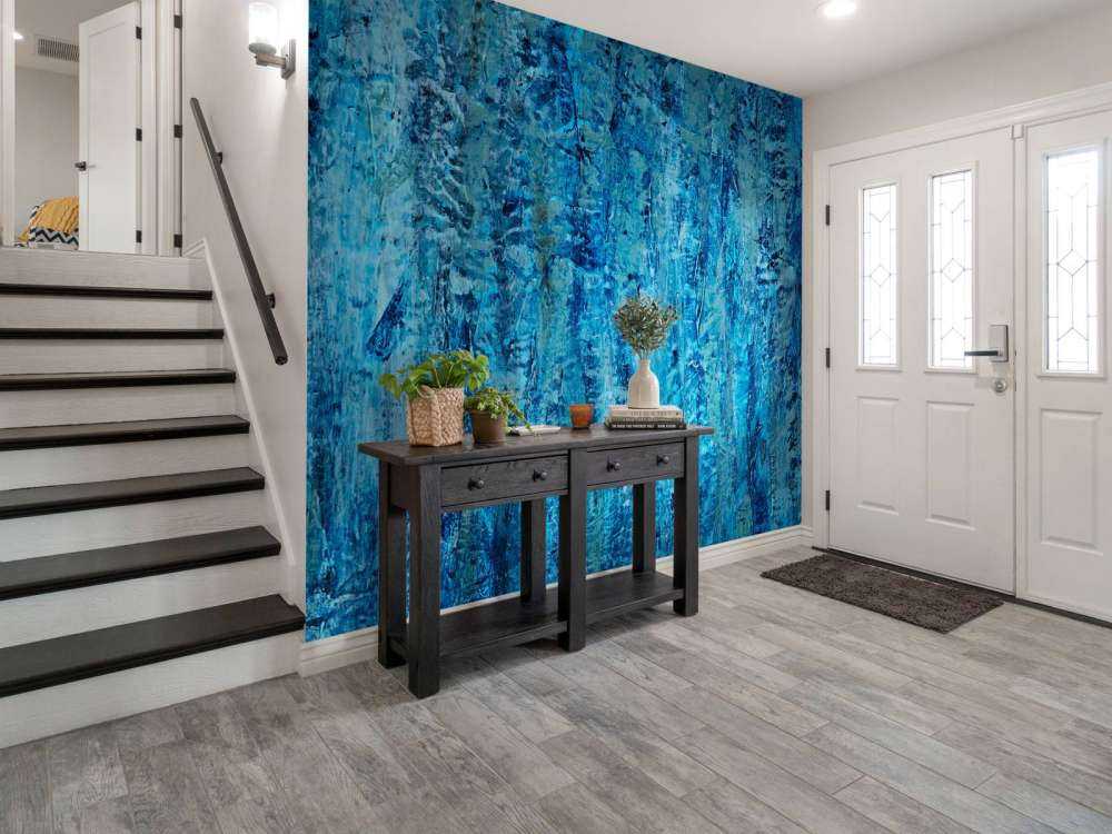 Malowanie odcieniami błękitu