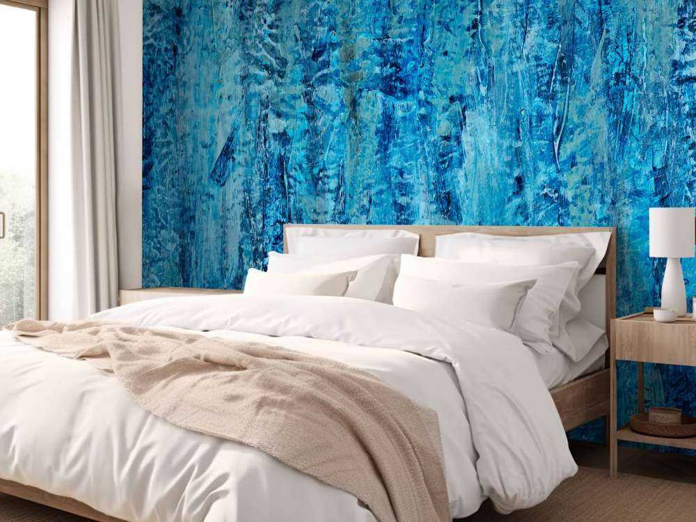 Malowanie odcieniami błękitu