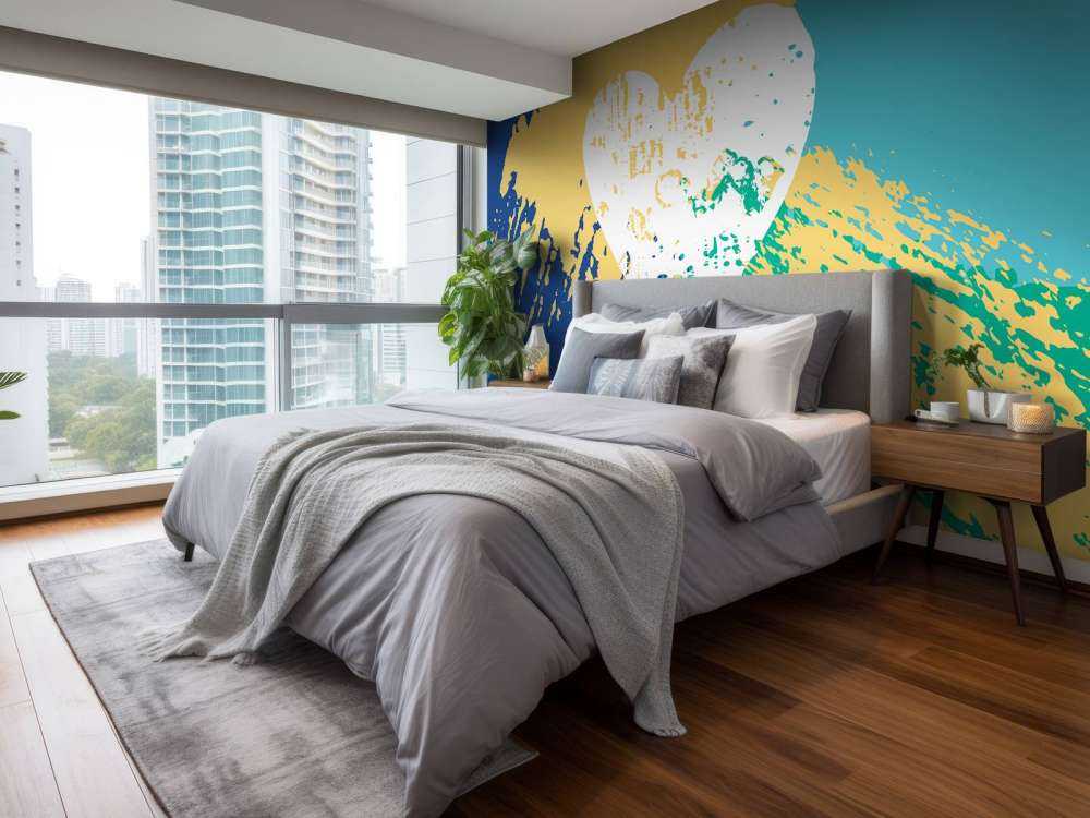 Powierzchnie abstrakcyjne w kolorze