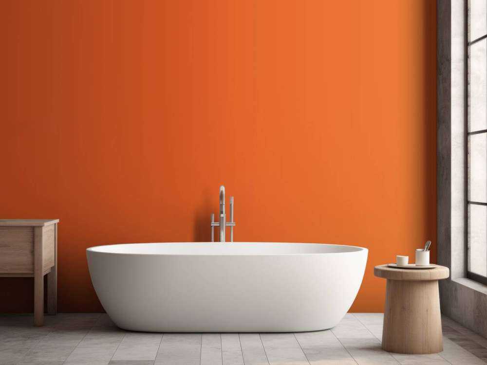 Ciemny pastelowy pomarańcz