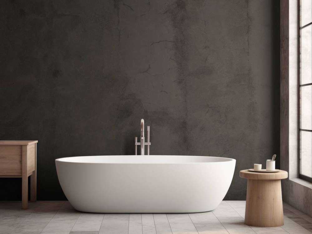 Beton czarno zielony