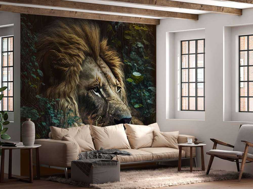 Król lew w dżungli