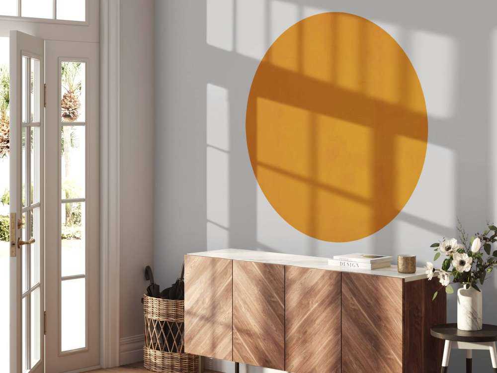 Pomarańczowobrązowy beton