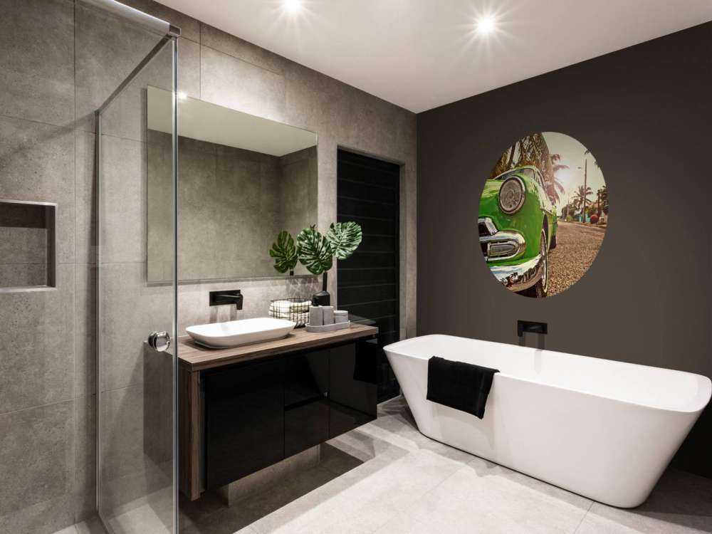 Klasyczny zielony samochód