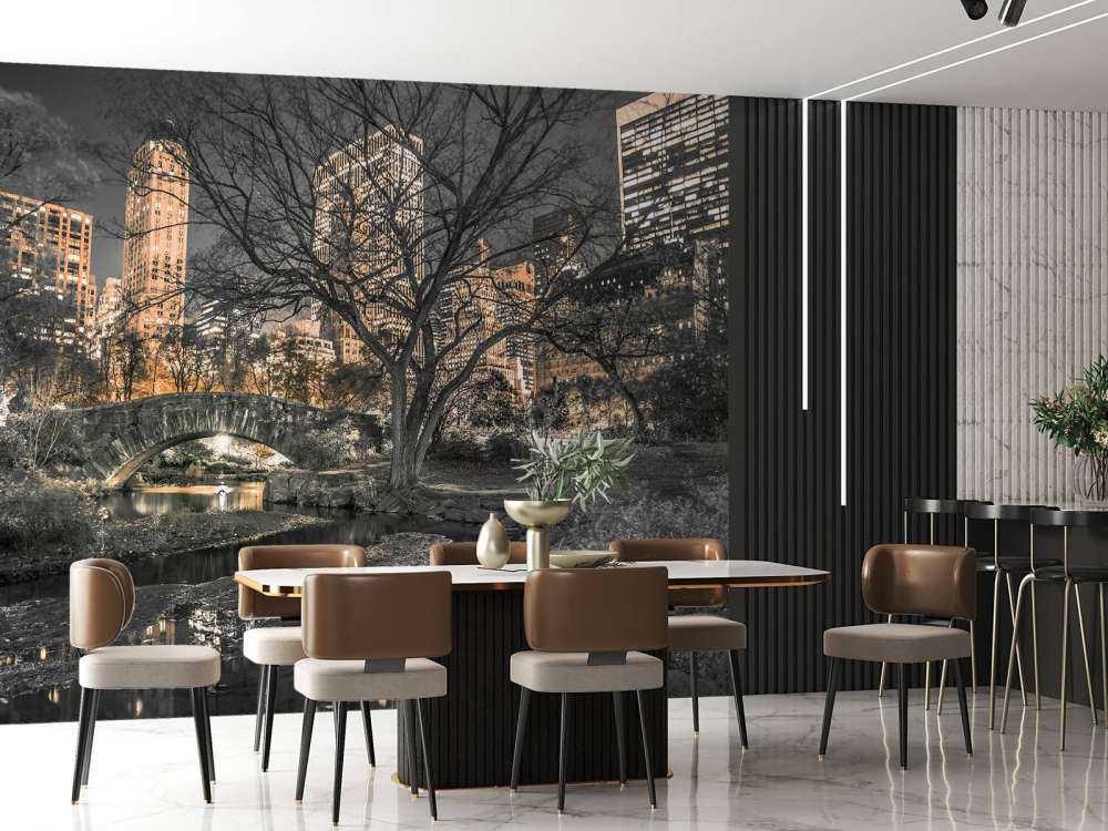 Central Park wieczorem