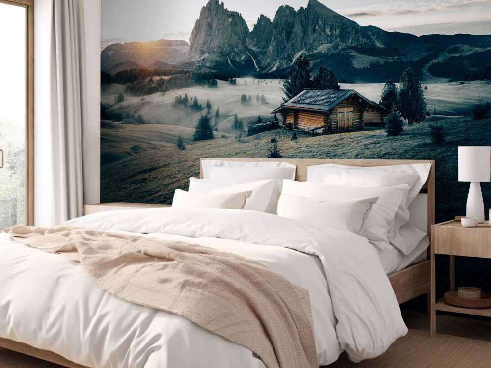 Krajobraz Południowego Tyrolu