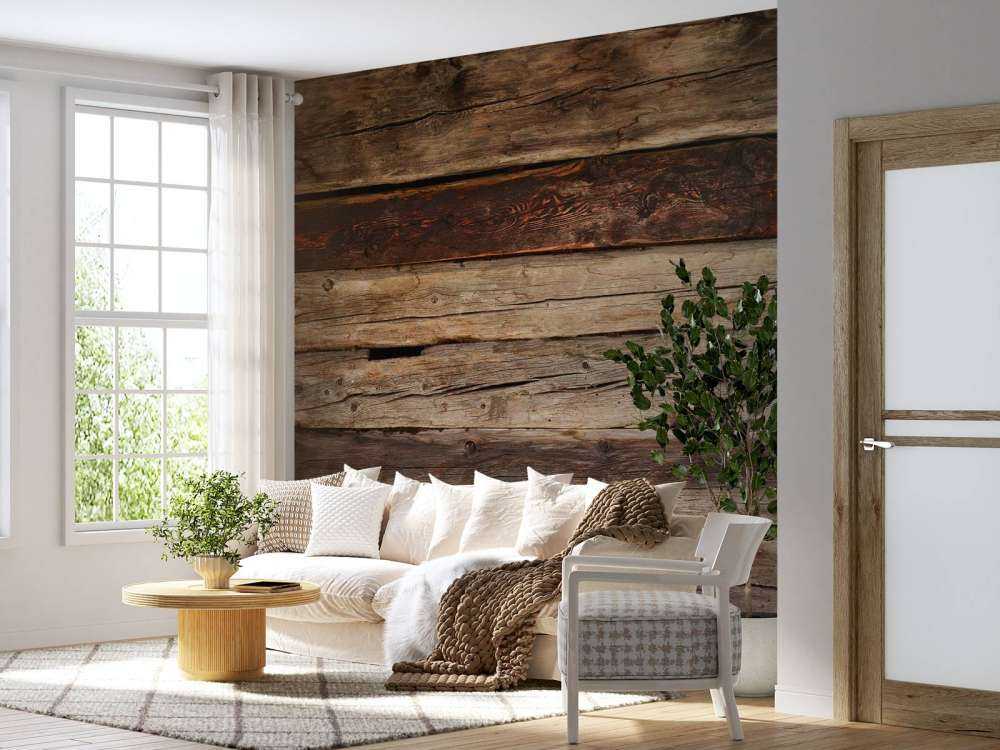 Wędzone czerwone drewno