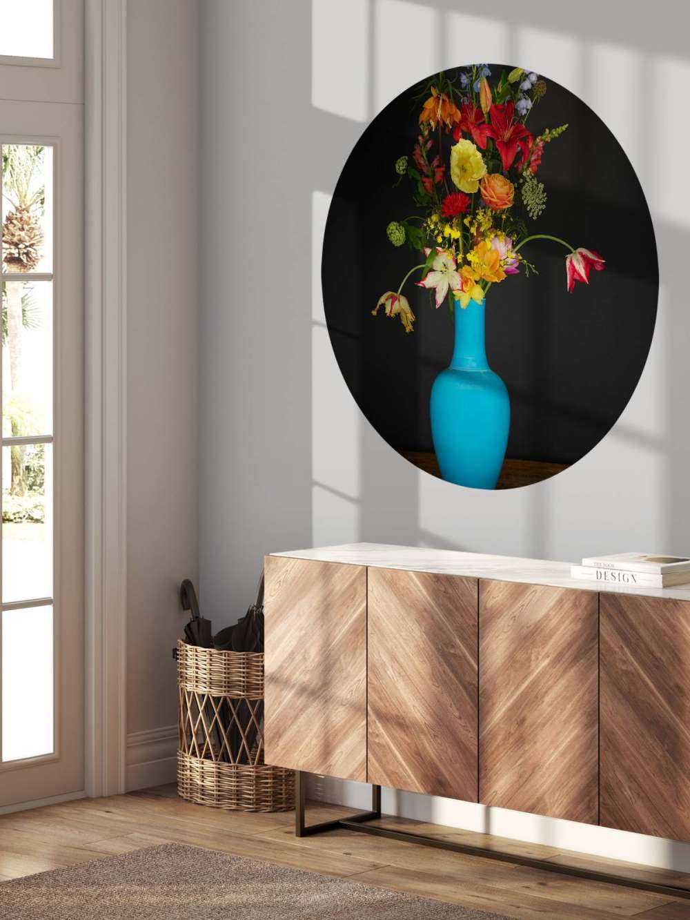 Obfity bukiet kwiatów