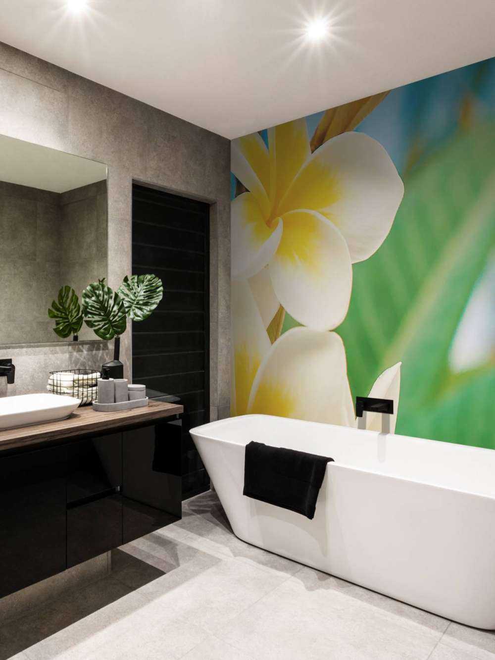 Biały Żółty Kwiat Plumerii