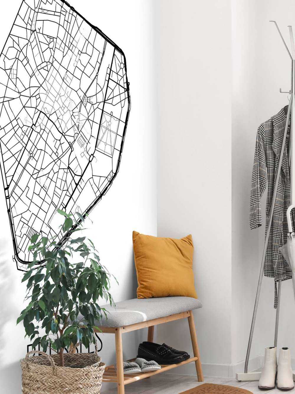 Unikatowa mapa Brukseli