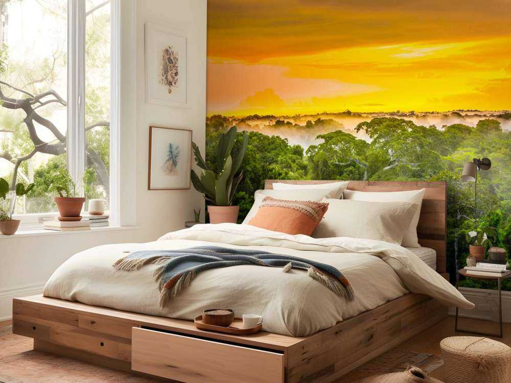 Las deszczowy w Brazylii