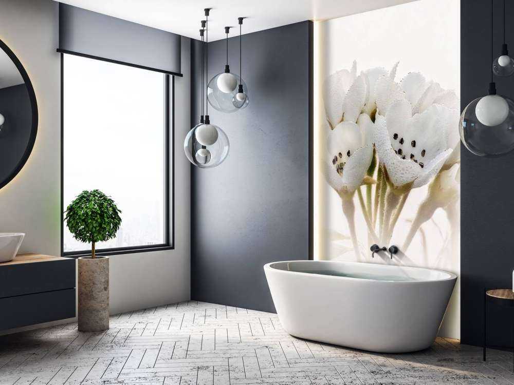 Zbliżenie kwiatu gruszki