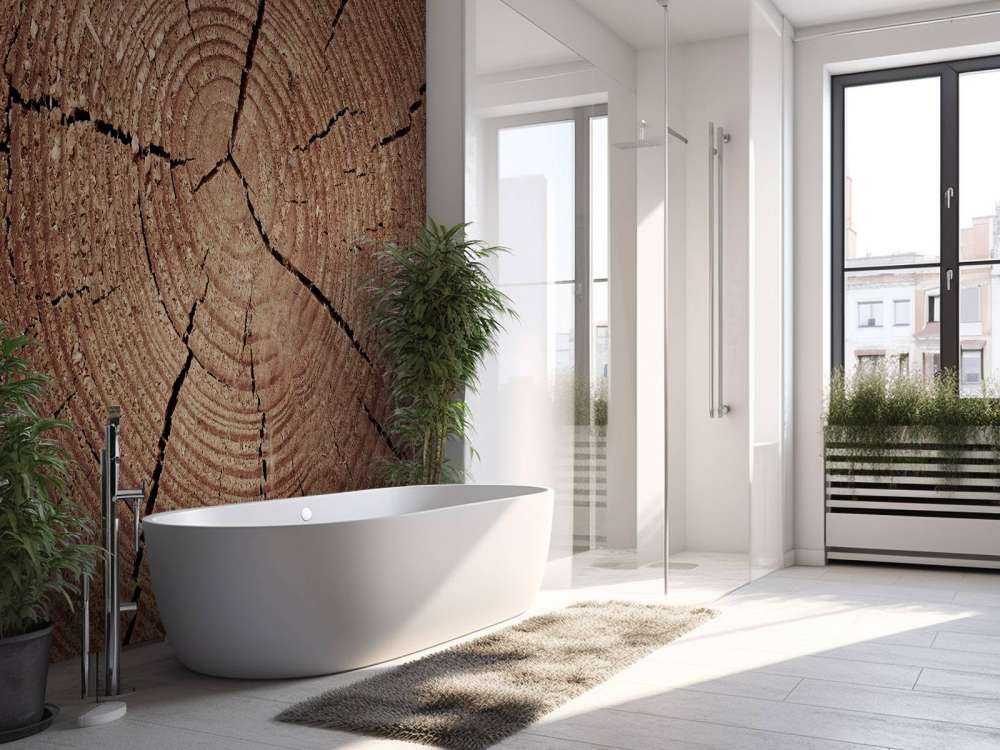 Pień drzewa z słojami rocznymi