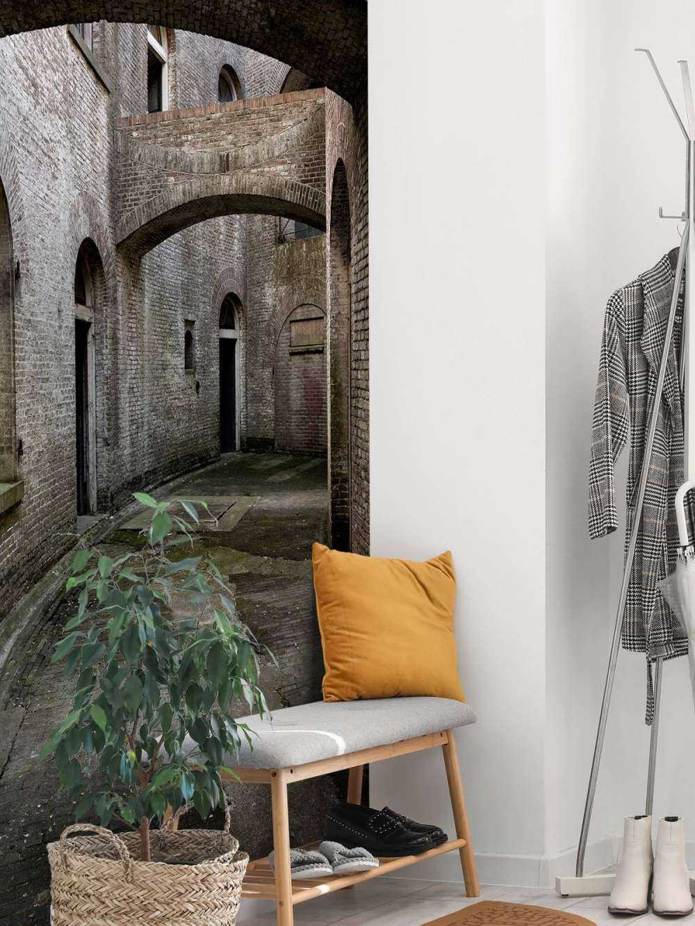 Dziedziniec z łukami