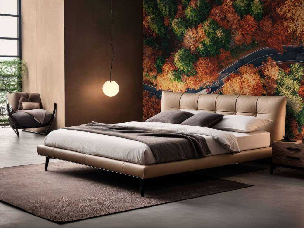 Droga wijąca się z ciężarówką