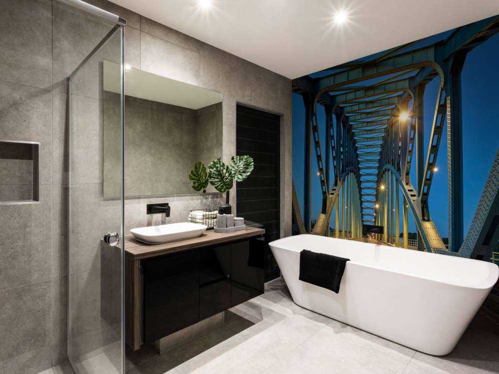 Stalowy most łukowy