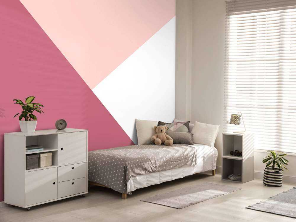 Trójkątów w odcieniach różu