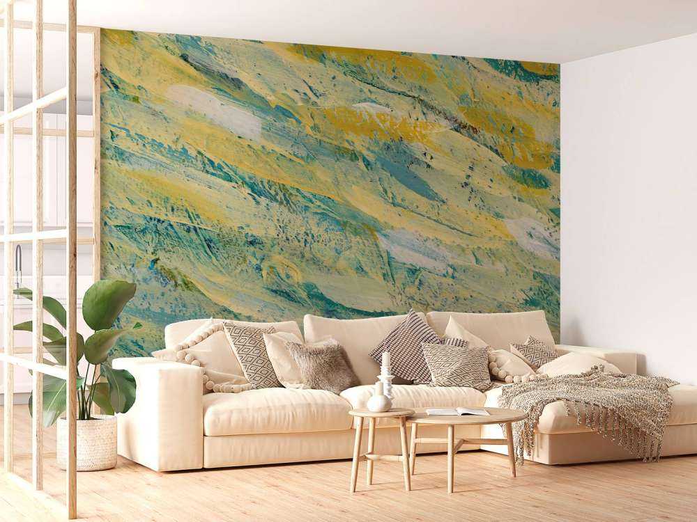 Kolorowe paski farby