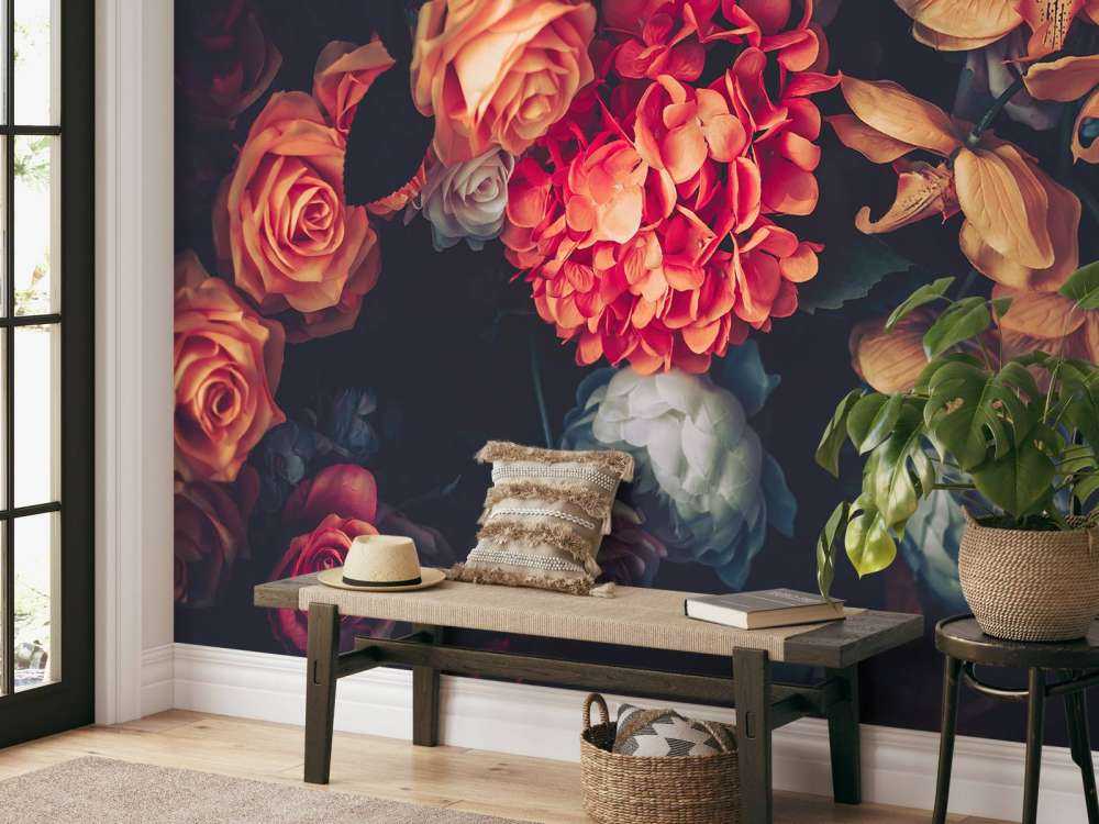 Historyczny bukiet róż