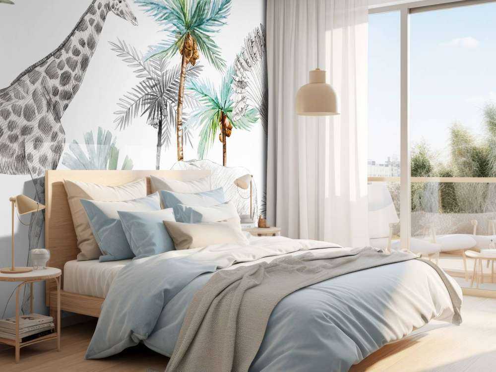 Szkic dzikich zwierząt