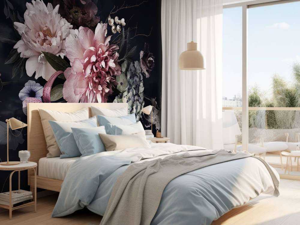 Vintage bukiet kwiatów