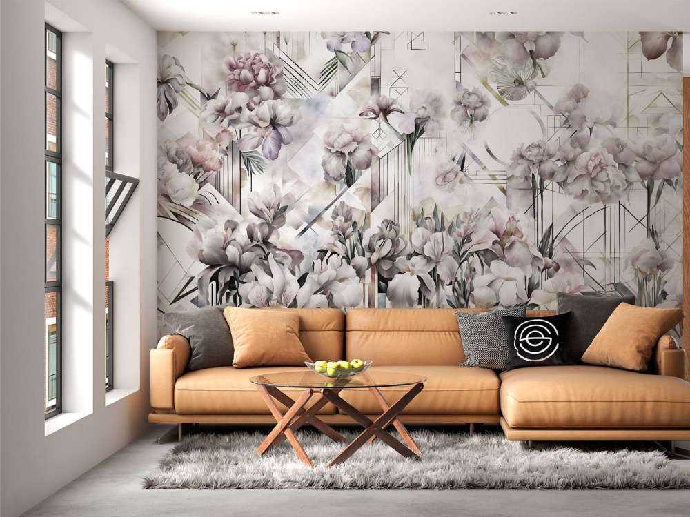 Ogromne akwarelowe irysy żółte