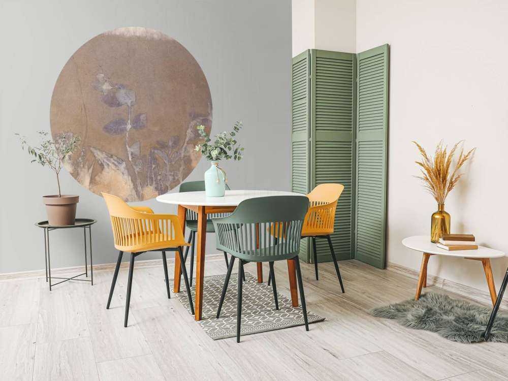 Wilde geranium i sneeuwbes - bursztyn