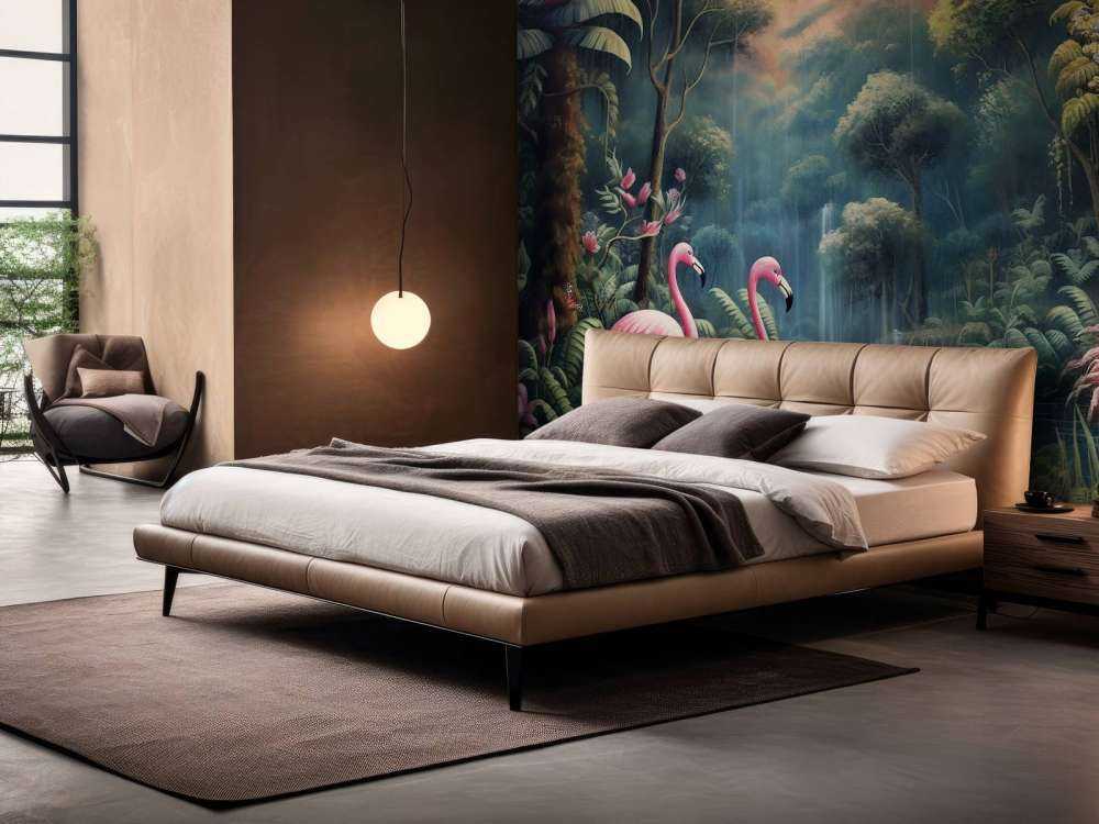 Zmierzchowe Eden Flamingów