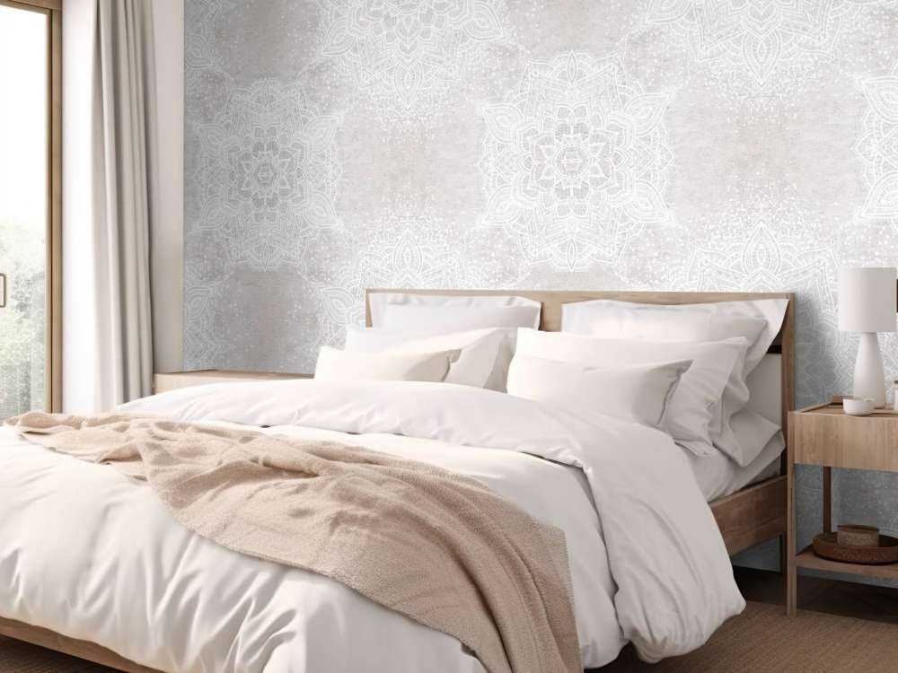 Ibiza vintage mandala_neutralny szary