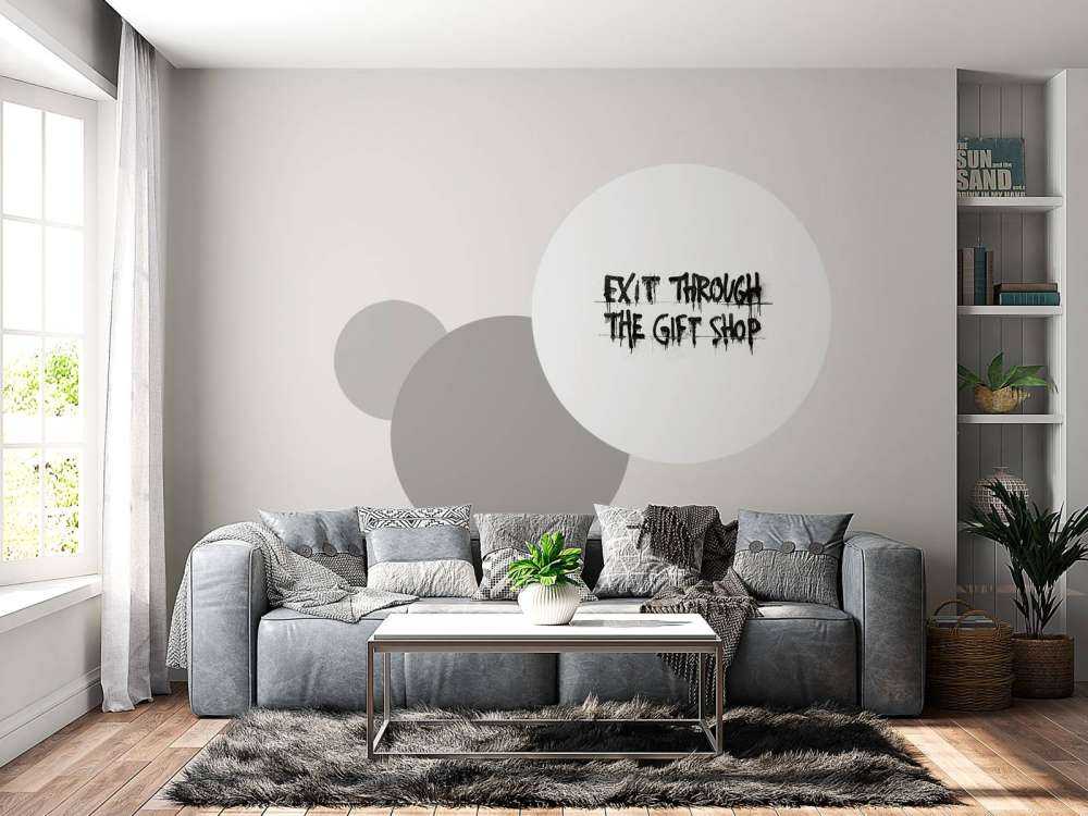 Banksy - ETTGS, white