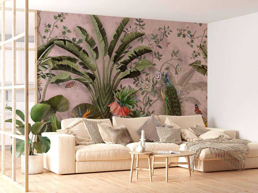 Paw w Tropikalnym Pięknie