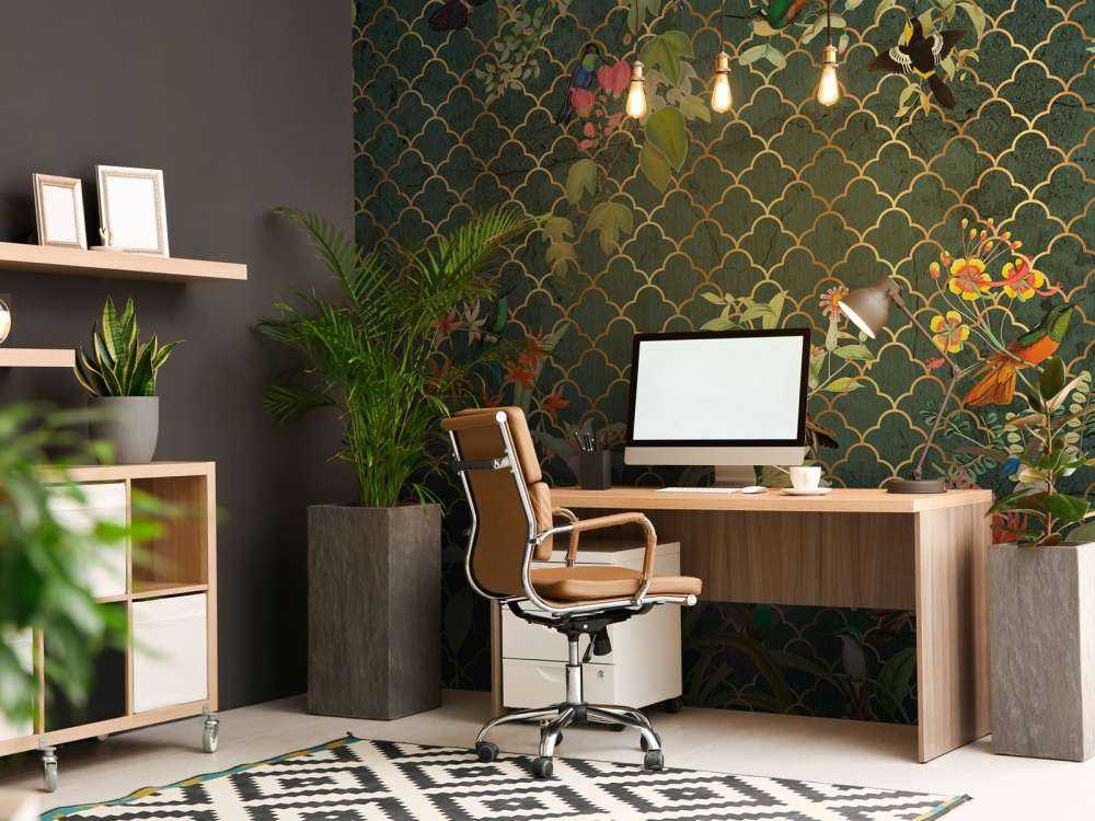 Elegancja dżungli z złotem