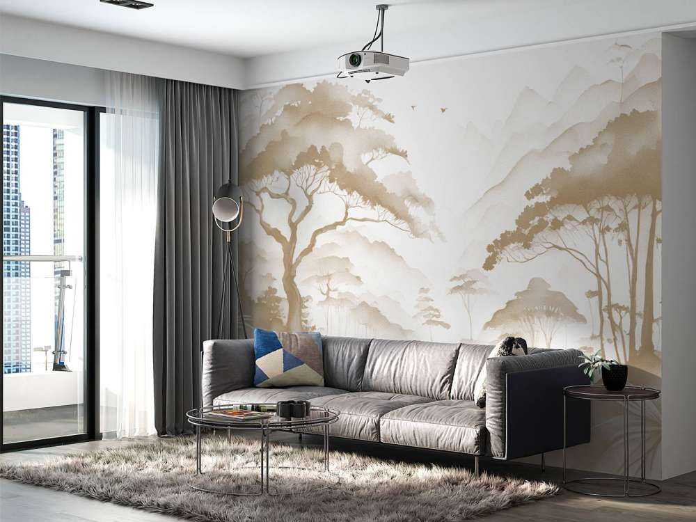 Mglista Dolina Górska, taupe