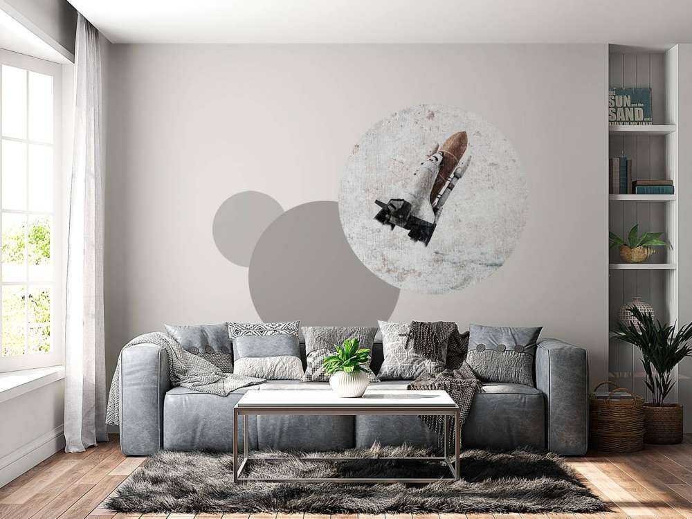 Spaceshuttle na betonie