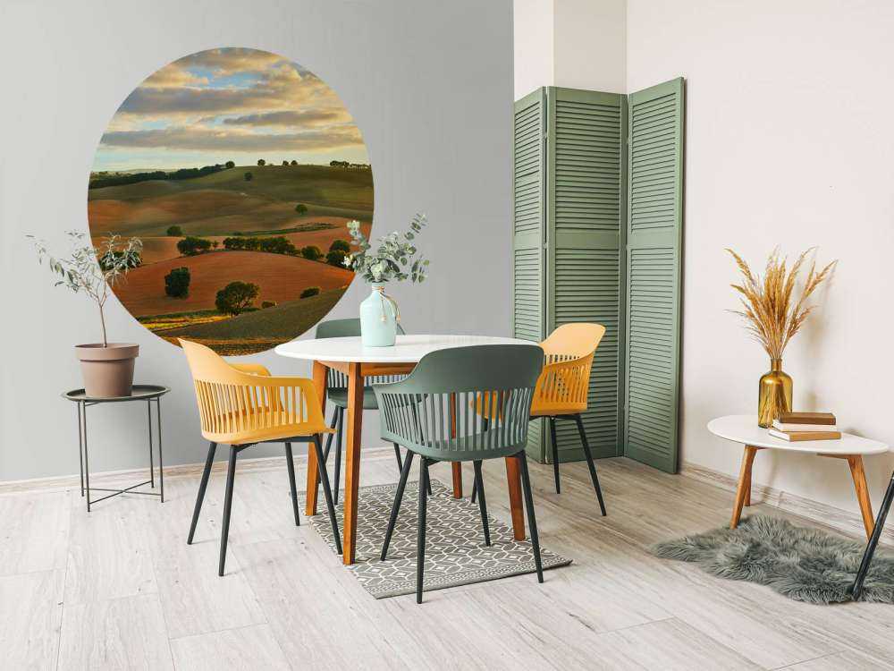 Wzniesiony krajobraz