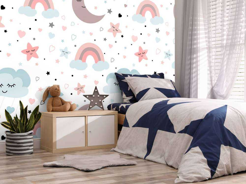 Chmury, księżyce i tęcze