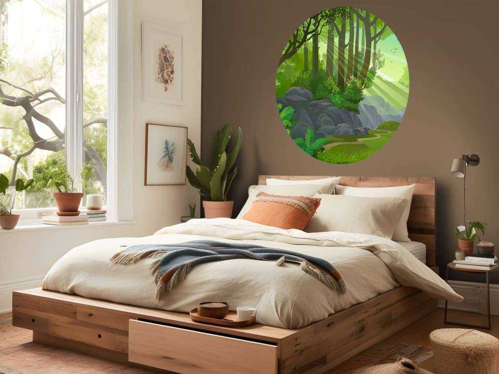 Światło słoneczne w dżungli