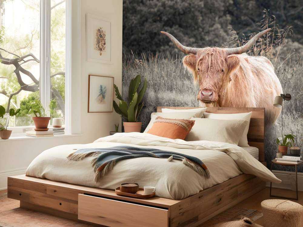 Szkocki wyżyn na polu