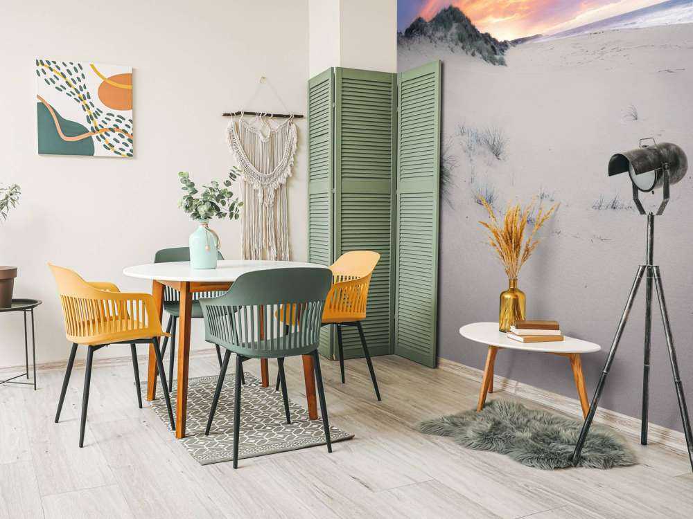 Wschód słońca nad wydmami