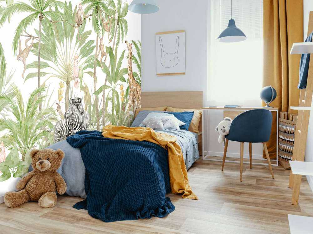 Akwarelowe zwierzęta z dżungli