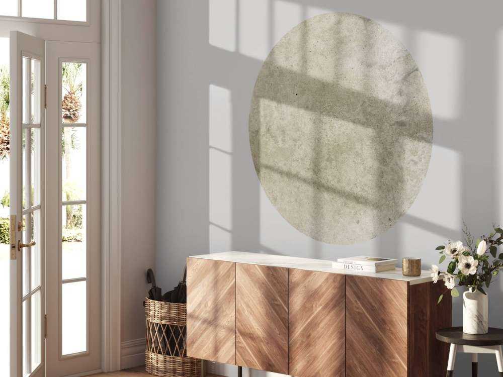 Jasnoszary beton polerowany na wysoki połysk