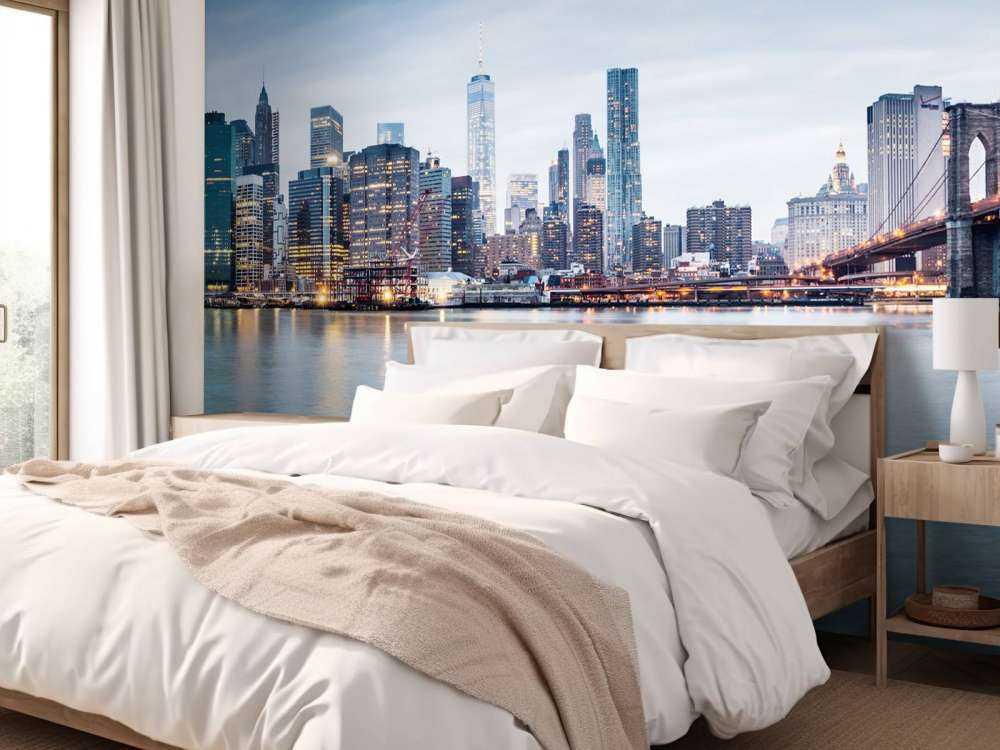 Zachód słońca w Nowym Jorku