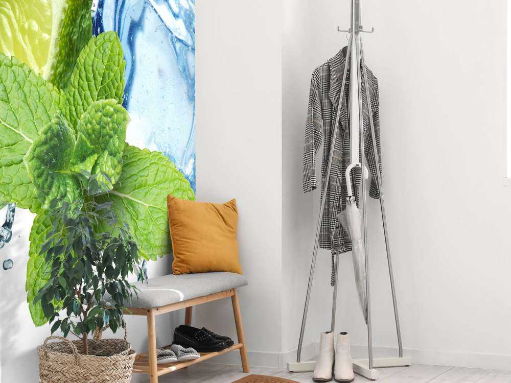 Woda rozpryskowa z miętą i wapnem